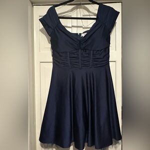 Honey and Rosie Navy Blue Mini Dress